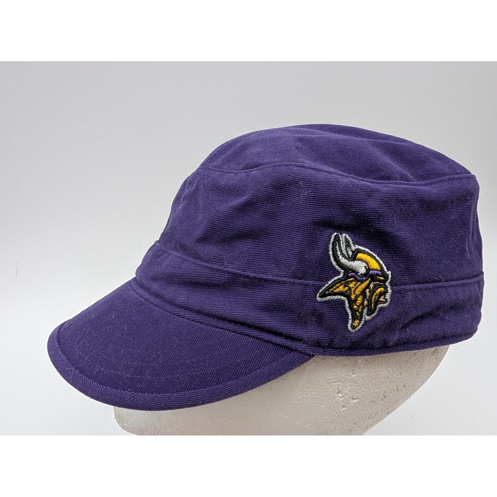 Minnesota Vikings NFL Womens Purple Cadet Hat Adjustable Cotton Cap OTS 100000